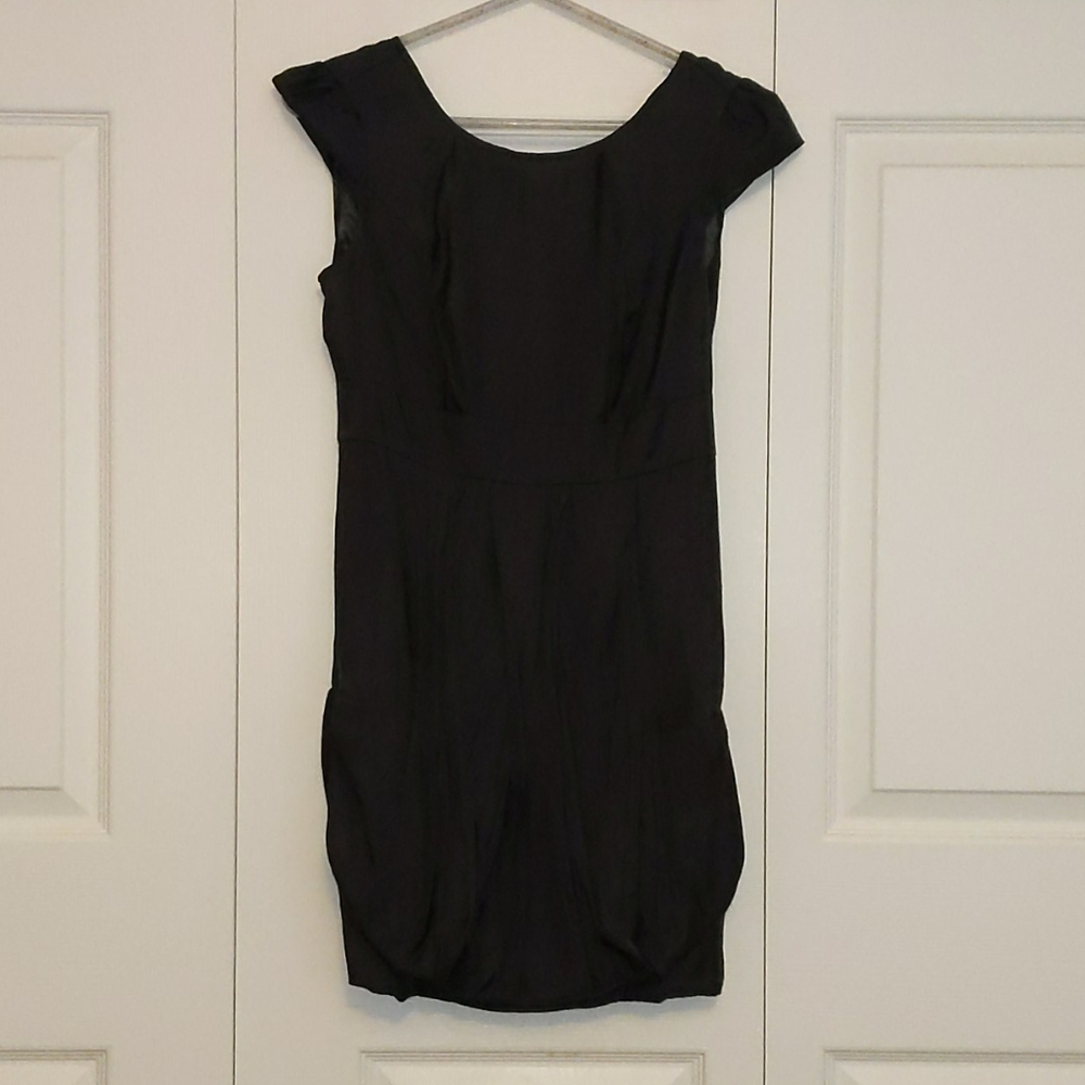 Open back dress with bows